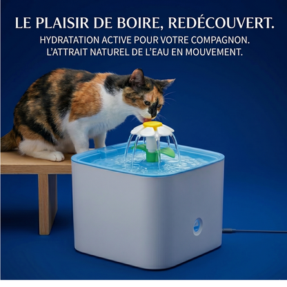 Fontaine à Eau Automatique avec Filtre pour Chien et Chat